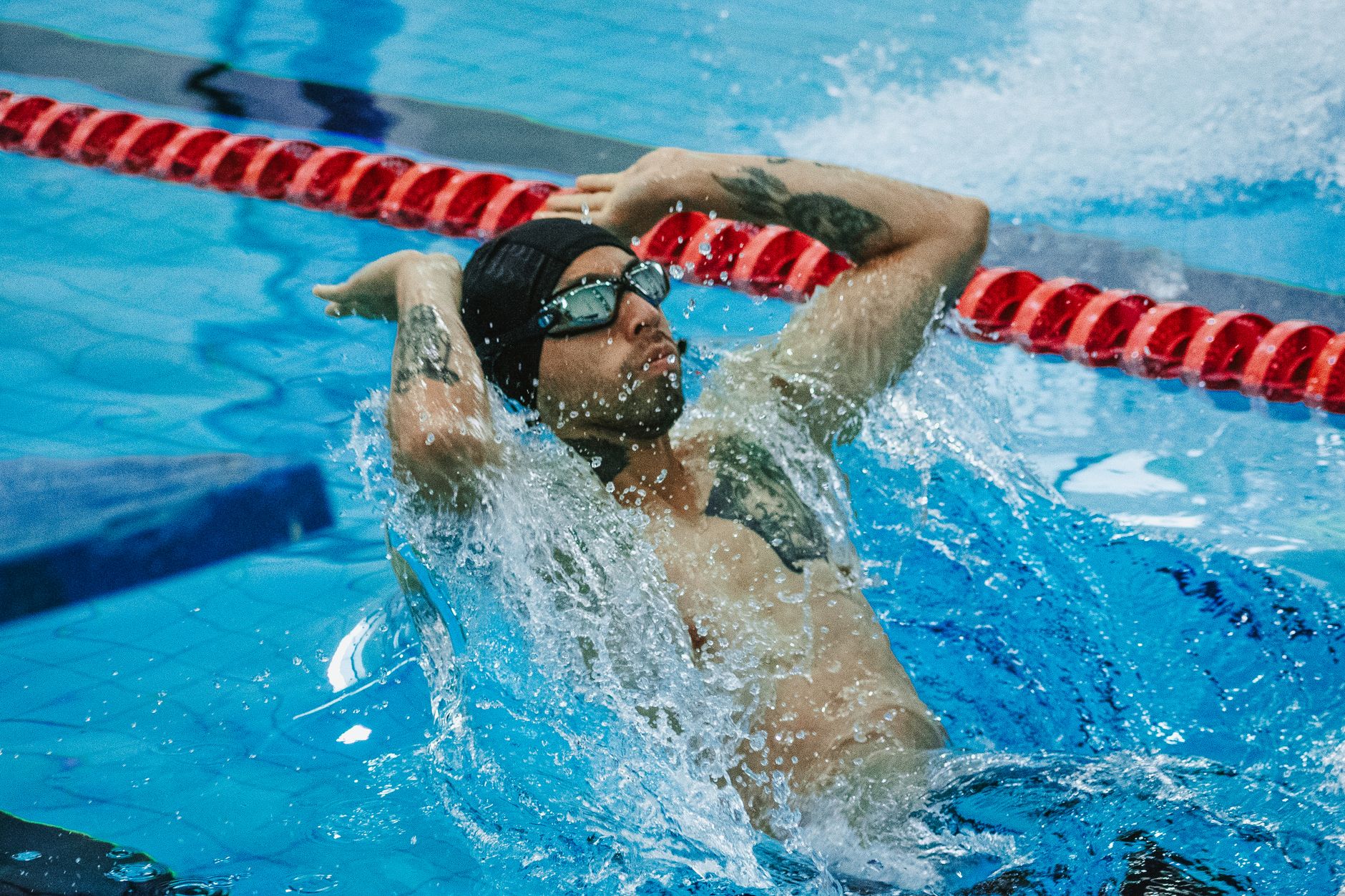 Asian Games swimming record